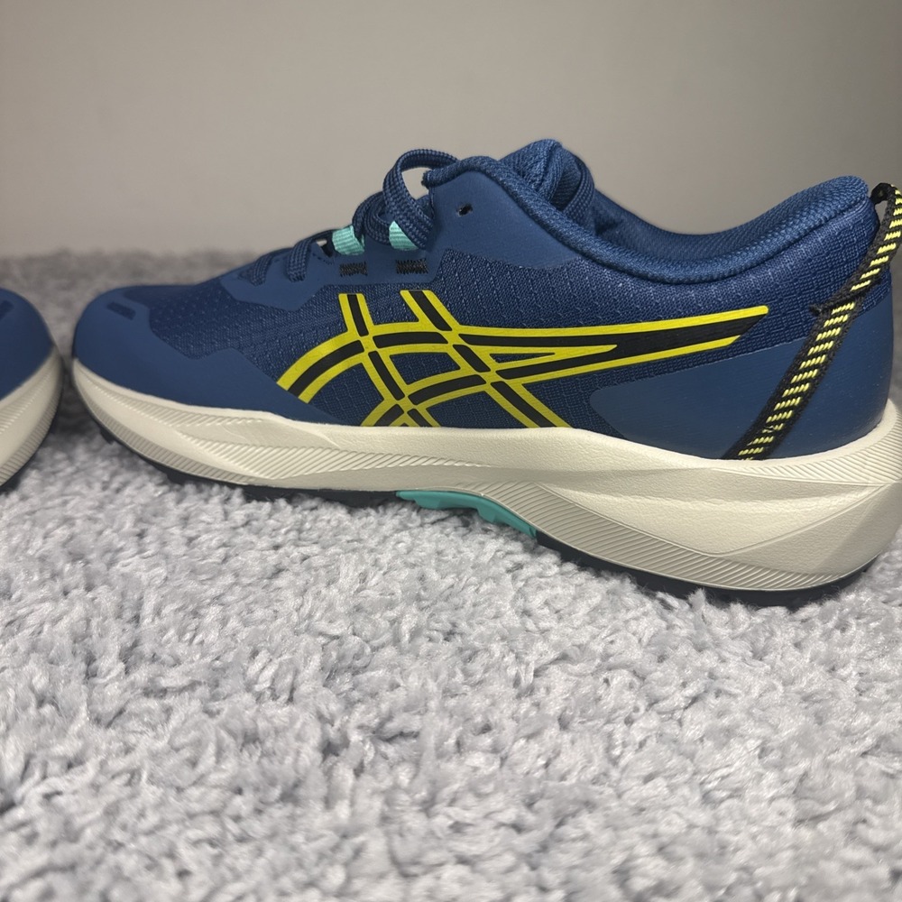 ASICS Pre Venture 11 GS 1014A378-400 Kids Size 4 Twilight Blue Cacti New - Picture 7 of 8